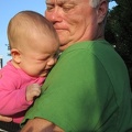 Greta and Grandpa Rathburn